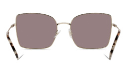 Shop MIU MIU Cat Eye Sunglasses in Pale Gold online.
