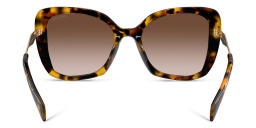 Shop PRADA Cat-Eye Sunglasses in Honey Tortoise online.