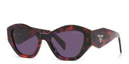 PRADA Cat-Eye Sunglasses in Abstract Orange – Product Photo 2