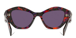 PRADA Cat-Eye Sunglasses in Abstract Orange – Product Photo 4