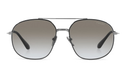 PRADA Aviator Sunglasses in Black – Product Photo 1