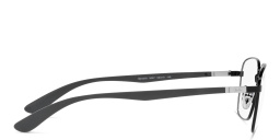 Shop Ray-Ban Square Eyeglasses in Black online.