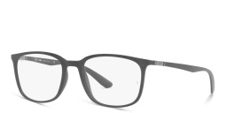 Shop Ray-Ban Square Eyeglasses in Grey online.