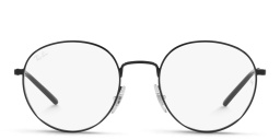 Shop Ray-Ban Unisex Round Eyeglasses in Black online.