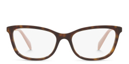 Cat Eye Eyeglasses من برادا بلون متموج - صورة المنتج 1