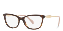 PRADA Cat Eye Eyeglasses in Tortoise – Product Photo 2