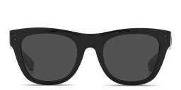 VALENTINO Logo Square Sunglasses in Black – Product Photo 1