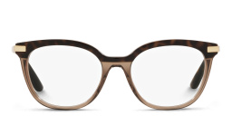Dolce & Gabbana Panthos Eyeglasses in Havana /Transparent Brown – Product Photo 1