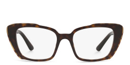 PRADA Cat-Eye Eyeglasses in Brown – Product Photo 1