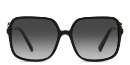 VALENTINO Oversized Square Sunglasses in Black – Product Photo 1