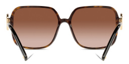 VALENTINO Oversized Square Sunglasses in Havana – Product Photo 4