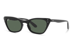 Ray-Ban Junior Kids Cat Eye Sunglasses in Black – Product Photo 2