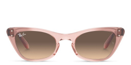 Ray-Ban Junior Kids Cat Eye Sunglasses in Brown & Rose – Product Photo 1