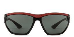 Ray-Ban Clubmaster Irregular Sunglasses in Black – Product Photo 1