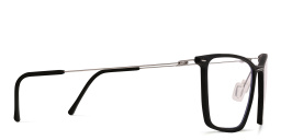 Shop MONOGRAM Rectangle Eyeglasses in Matte Black online.