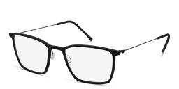 Shop MONOGRAM Square Eyeglasses in Black online.