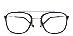 MONOGRAM Unisex Square Eyeglasses in Blue – Product Photo 1