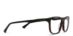EYE'M Wide Rectangle Eyeglasses in Havana – Product Photo 3