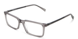 Shop EYE'M Rectangle Eyeglasses in Grey online.