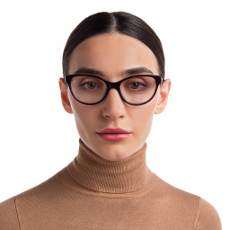EYE'M Cat Eye Eyeglasses in Brown – Product Photo 5
