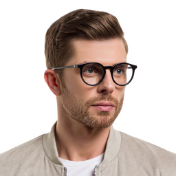 Shop EYE'M Aviator Sunglasses in Black online.