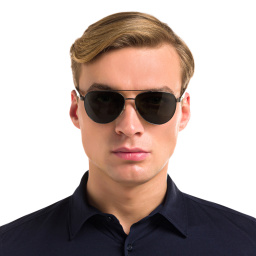 Shop EYE'M Aviator Sunglasses in Grey online.