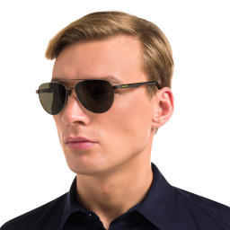 Shop EYE'M Aviator Sunglasses in Grey online.