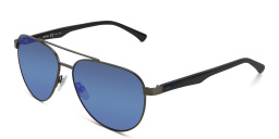 EYE'M Aviator Sunglasses in Grey – Product Photo 2