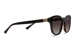 EYE'M Round Sunglasses in Brown – Product Photo 3