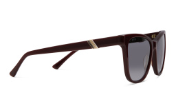 Shop EYE'M Square Sunglasses in Red online.