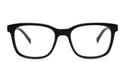 Shop EYE'M Square Eyeglasses in Black online.
