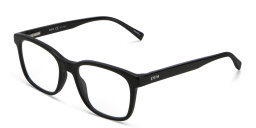 Shop EYE'M Square Eyeglasses in Black online.