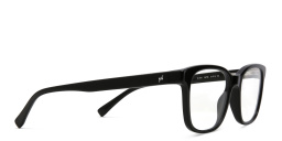Shop EYE'M Square Eyeglasses in Black online.