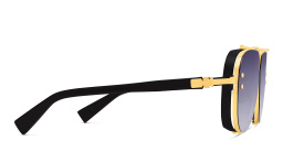 BALMAIN Captaine Unisex Aviator Sunglasses in Gold – Product Photo 3