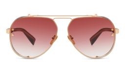 نظارة شمسية "كابتين" بإطار أفياتور للجنسين من بالمان بلون ذهبي - صورة المنتج 1