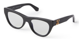 تسوق نظارات طبية كات آي للجنسين أوف وايت بلون أسود أونلاين.