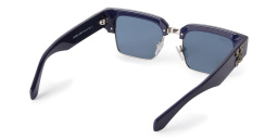 Shop OFF WHITE Washington Unisex Square Sunglasses in Blue online.
