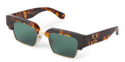 Shop OFF WHITE Washington Unisex Square Sunglasses in Havana online.