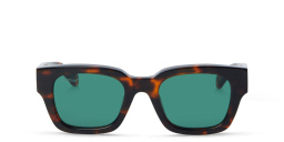 نظارة شمسية "زيورخ" بإطار مربع للجنسين من أوف وايت بلون مموه - صورة المنتج 1