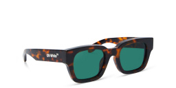 Shop OFF WHITE Unisex Square Sunglasses in Havana online.