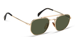 DAVID BECKHAM Square Sunglasses in Gold – Product Photo 3