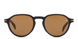 DAVID BECKHAM Round Sunglasses in Black – Product Photo 1