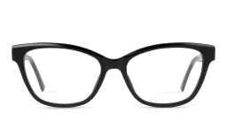 Shop JIMMY CHOO Rectangle Eyeglasses in Black online.