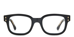 Shop ISABEL MARANT The New Rectangle Eyeglasses in Black online.