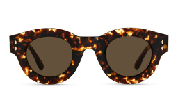 Shop ISABEL MARANT Panthos Sunglasses in Havana online.