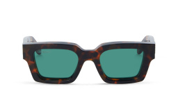OFF WHITE Virgil Unisex Square Sunglasses in Havana – Product Photo 1