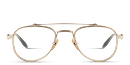 Calisto Unisex Aviator Eyeglasses من آكوني بلون ذهبي - صورة المنتج 1