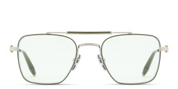 AKONI Europa Unisex Square Eyeglasses in Grey – Product Photo 1