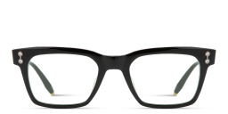 AKONI Kepler Unisex Rectangle Eyeglasses in Black – Product Photo 1