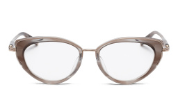 AKONI Athena Cat Eye Eyeglasses in Grey – Product Photo 1